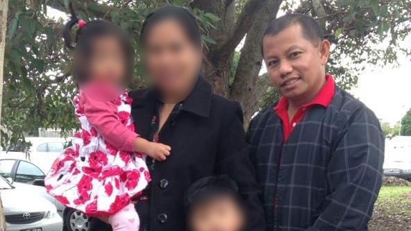 Filipino father of three Andres Pancha was allegedly stabbed to death on Frankston Pier on Saturday morning.