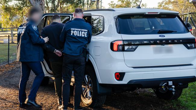 The AFP launched an investigation into a criminal syndicate in March 2024, resulting in several arrests. Picture: AFP