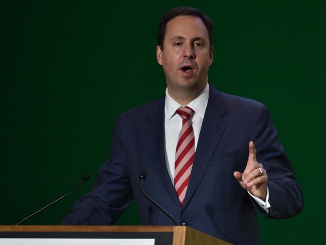 Australian Minister for Trade Steven Ciobo will call for Australia to begin a trade agreement with Britain. Picture: AAP Image/AFP