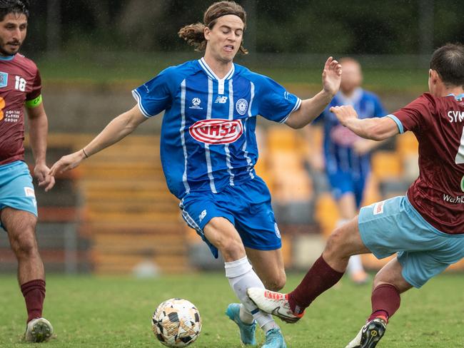 Darcey Burgess scored a goal for Olympic. Picture: Julian Andrews