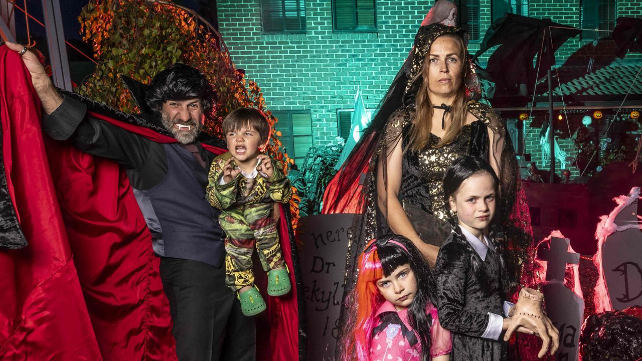 Inside Melbourne family’s spooky Halloween pirate home launch