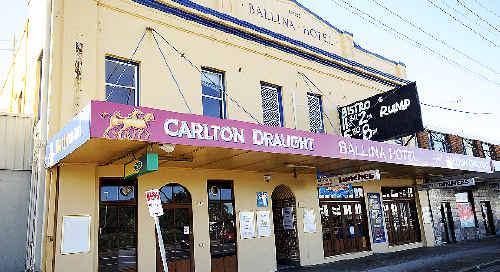 Ballina Hotel did not open for business last Saturday morning. Owner Tom Money says it will be reopening in the near future. Picture: Doug Eaton