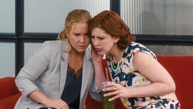 Screen prescence ...  Amy Schumer and Vanessa Bayer.