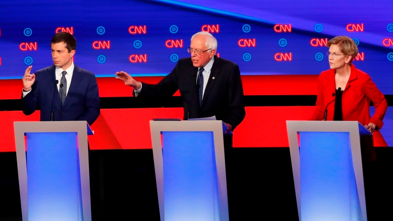 Progressives And Moderates Go Head-to-head In Fiery Democratic Debate ...