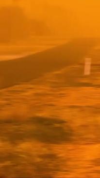 Red Dust Haze Descends on Rural Victoria