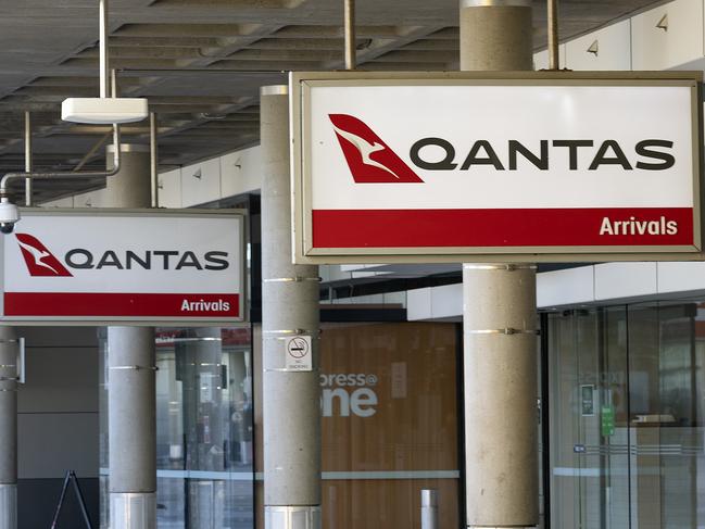 BRISBANE AUSTRALIA - NewsWire Photos OCTOBER 6, 2021: General images of Brisbane Airport after it was one of three new Queensland Covid exposure sites to emerge amid reports several hospitals in the state's north are nearing capacity. NCA NewsWire / Sarah Marshall