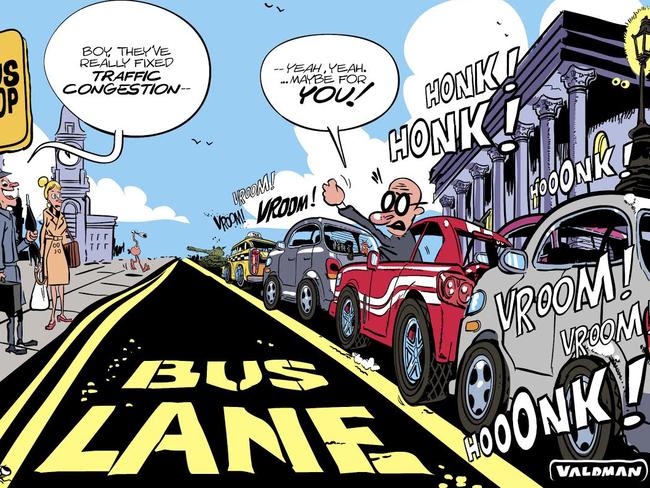 Valdman’s take on the State Government’s plans to reduce traffic congestion.