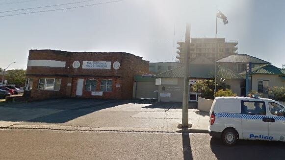 A man, 32, was taken to The Entrance Police Station where he was charged with allegedly shooting another man in the chest. Picture: Google
