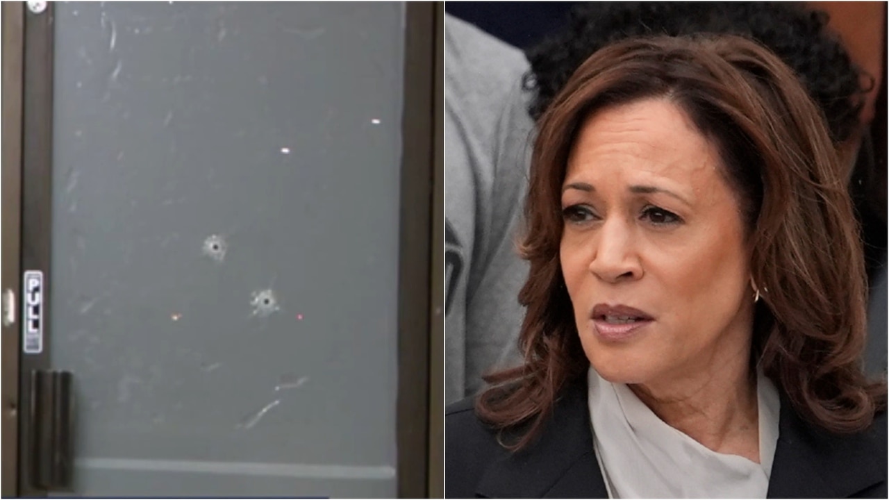 Shots fired at Kamala Harris’ campaign office in Arizona | Sky News ...