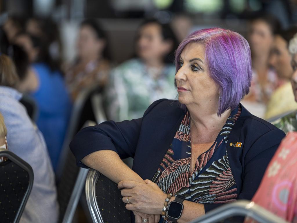 <p>Minister Robyn Cahill at the Northern Territory Cattlemen's Association Ladies lunch in Darwin Turf Club. Picture: Pema Tamang Pakhrin</p>