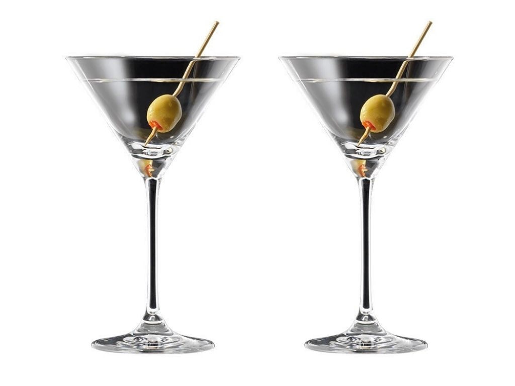 Cellar Premium 2 Piece Martini Glass Set