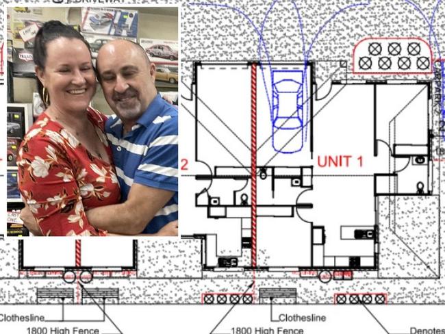 Local developers and business identities Dehlia and John Felesina have proposed a block of four units at 143 Woongarra St, Bundaberg West.