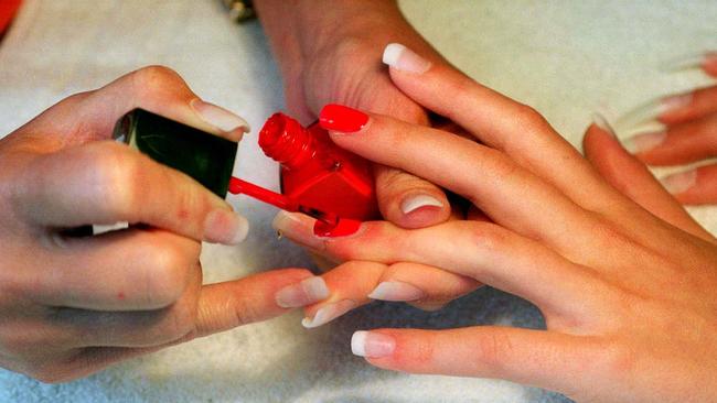 Ms Jozey has sworn off nail salons after her recent experiences. Picture: iStock.