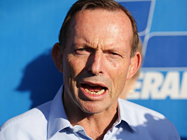 Tony Abbot says he would consider a return to politics. Picture: AAP