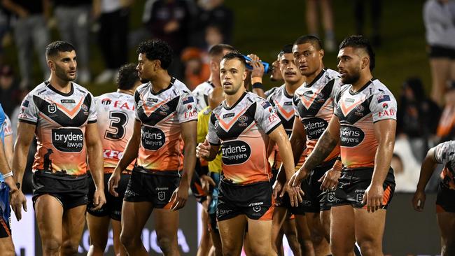 Tigers Dejection. Picture: NRL PHOTOS