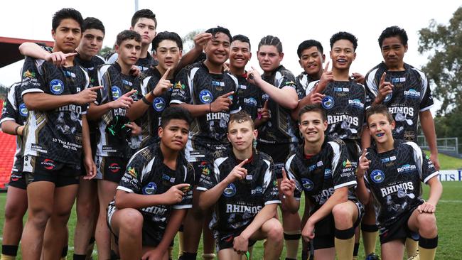 Champions Rouse Hill Rhinos after the Best of the West final.