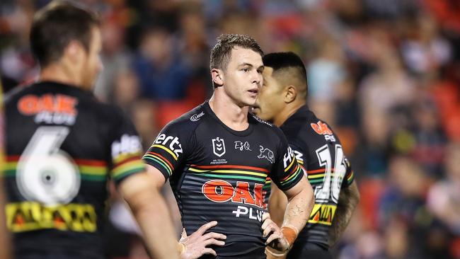 Both teams struggled to score in Penrith. (Photo by Mark Kolbe/Getty Images)