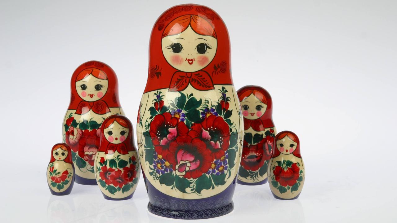 FEATURES Russian doll. Nesting dolls.