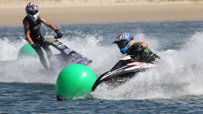 Jet ski racing on Lake Macquarie could provide an economic boost to the area, according to organisers. (File image)