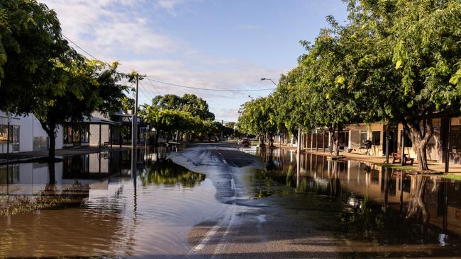 Rochester in Victoria was smashed by flooding last month. Picture: Diego Fedele/Getty Images