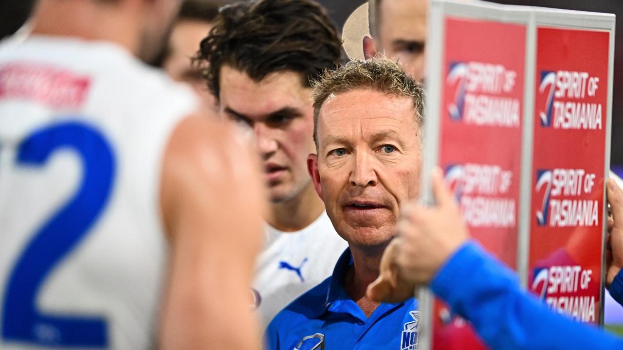 North Melbourne coach David Noble simplified his game plan after player feedback.