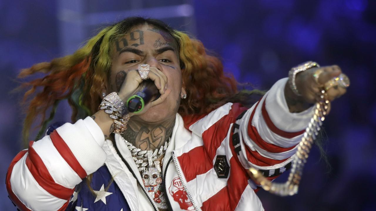 Rapper Daniel Hernandez, known as Tekashi 6ix9ine. Picture: Luca Bruno