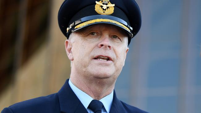 Air Chief Marshal Mark Binskin during his time as Defence chief. Picture: AAP