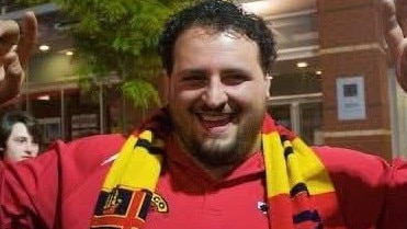 Craig Robinson suddenly passed away after suffering a fall outside his home, with friends and family paying tribute to the well-known, ardent Sturt FC and Adelaide United member. Picture: Supplied