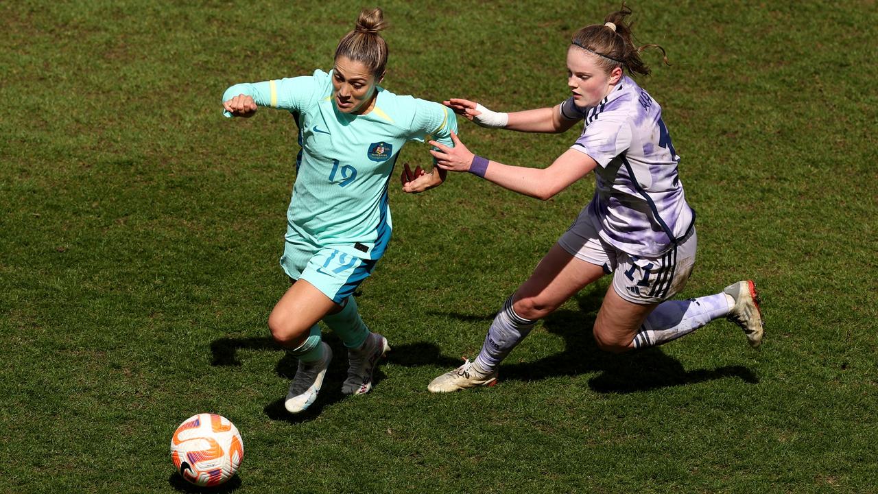 Kerr sidelined as Matildas shocked by Scotland