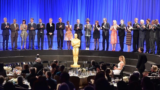 Academy Award nominees attend the 86th Academy Awards nominee luncheon at The Beverly Hilton Hotel on February 10, 2014 in Beverly Hills, California. (Photo by Alberto E. Rodriguez/Getty Images)