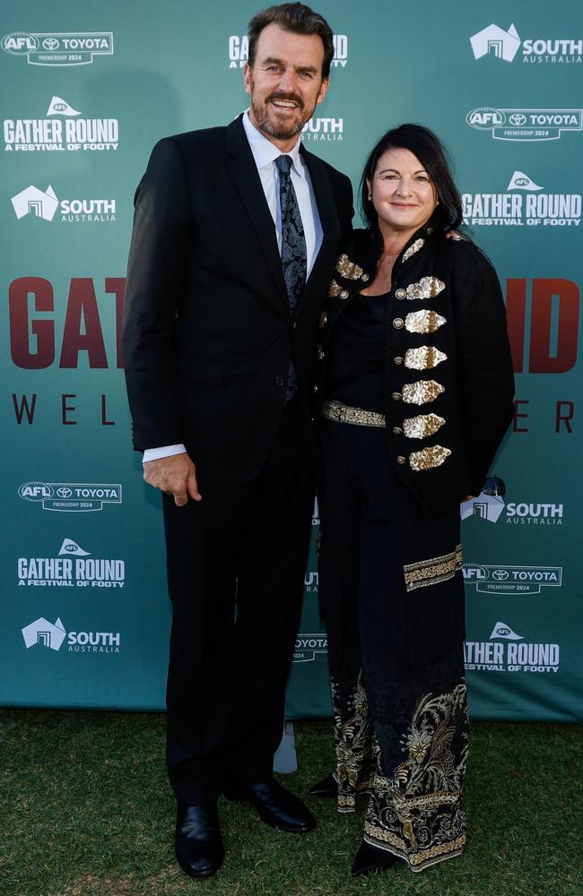 Brendan Gale and Jane Gale. Picture: Getty