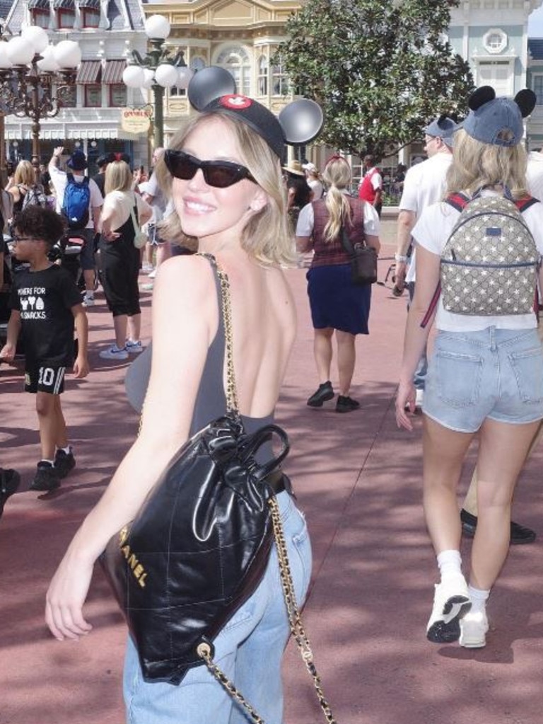 Sydney Sweeney visited the happiest place on earth.
