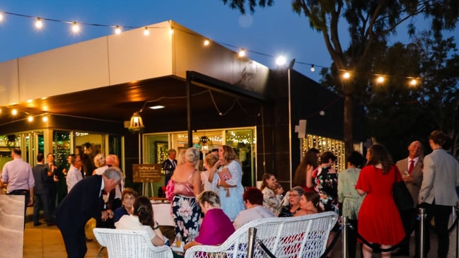 Northshore Harbour Cafe was a popular wedding venue.