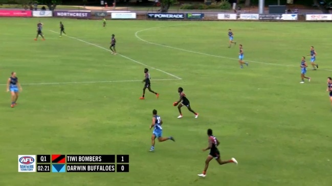 REPLAY: NT Premier League AFL - Tiwi Bombers vs Darwin Buffaloes