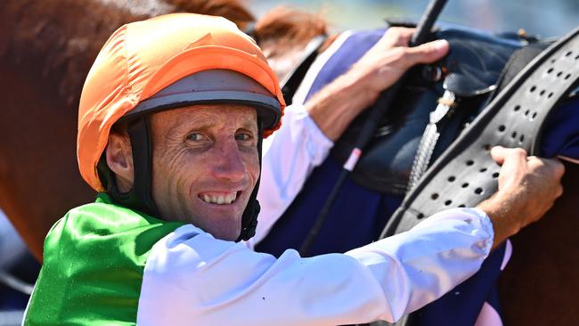 Damien Oliver has a strong book of rides at Geelong. Picture: AAP