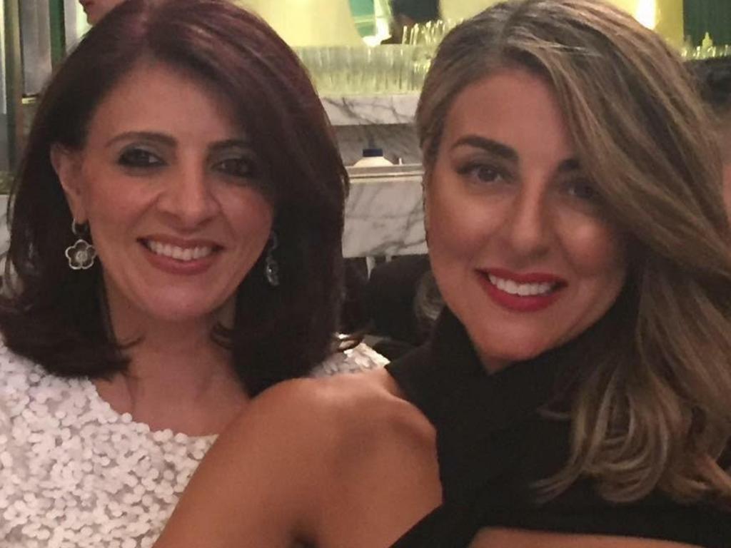 Labor MP Marlene Kairouz with her sister, Paula Kairouz, who died in 2021. Picture: Supplied