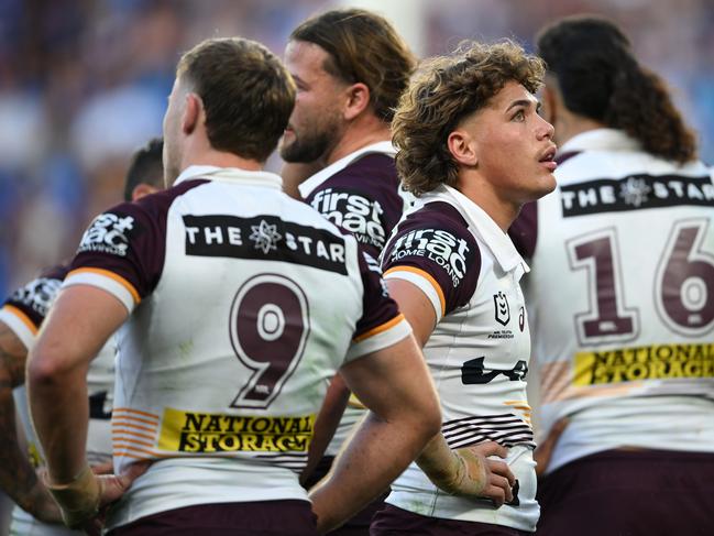 Maroons coach Billy Slater has hit back at Reece Walsh’s detractors. Picture: Getty Images