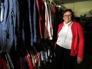 Edna Gorton OAM from the Tweed Palliative Support op shop in Murwillumbah. Picture: Scott Powick