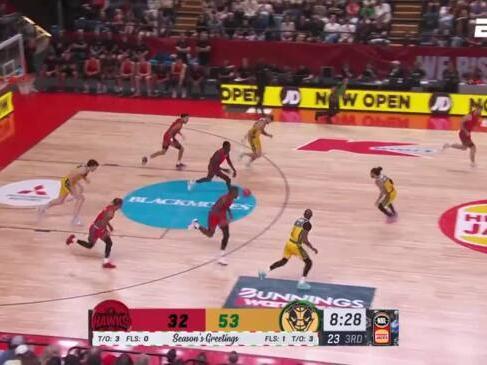 Illawarra Hawks vs. Tasmania JackJumpers - Game Highlights - Round 12  NBL24