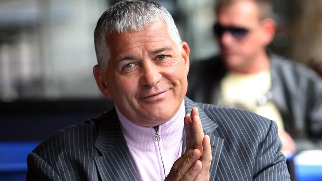 Melbourne gangland crime figure Mick Gatto at an interview on his autobiography book I, Mick Gatto.