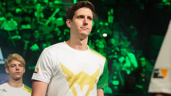 Overwatch League player Scott "Custa" Kennedy of Los Angeles Valiant. Picture: Robert Paul for Blizzard Entertainment