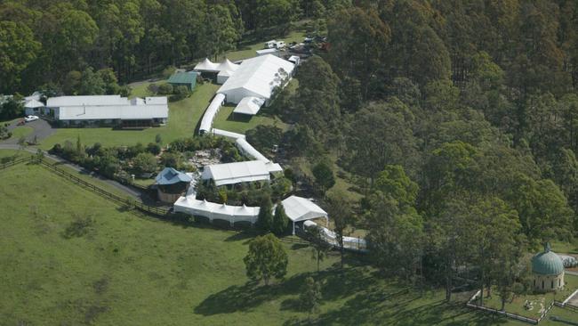 Russell Crowe's property in Nana Glen. Picture: Renee Nowytarger