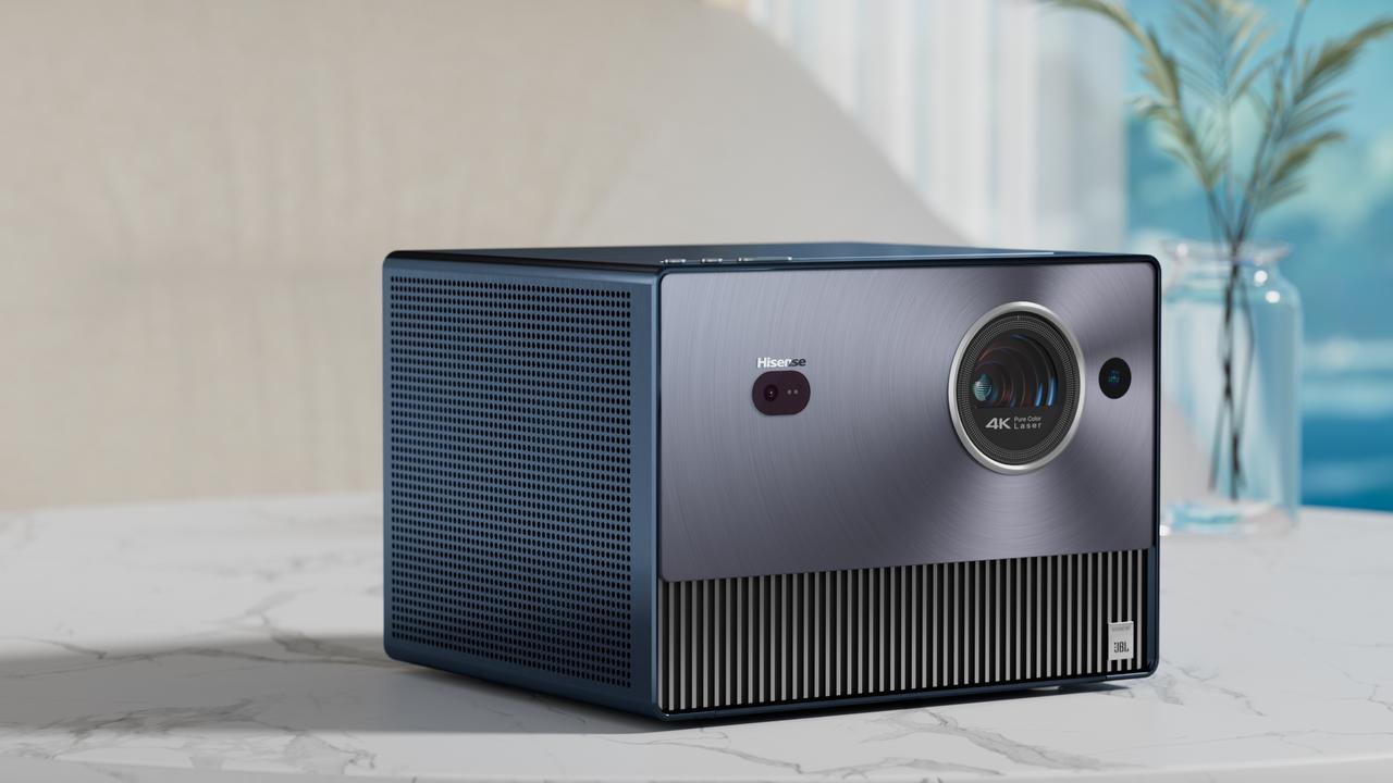 Hisense's C1 TriChroma laser mini projector.