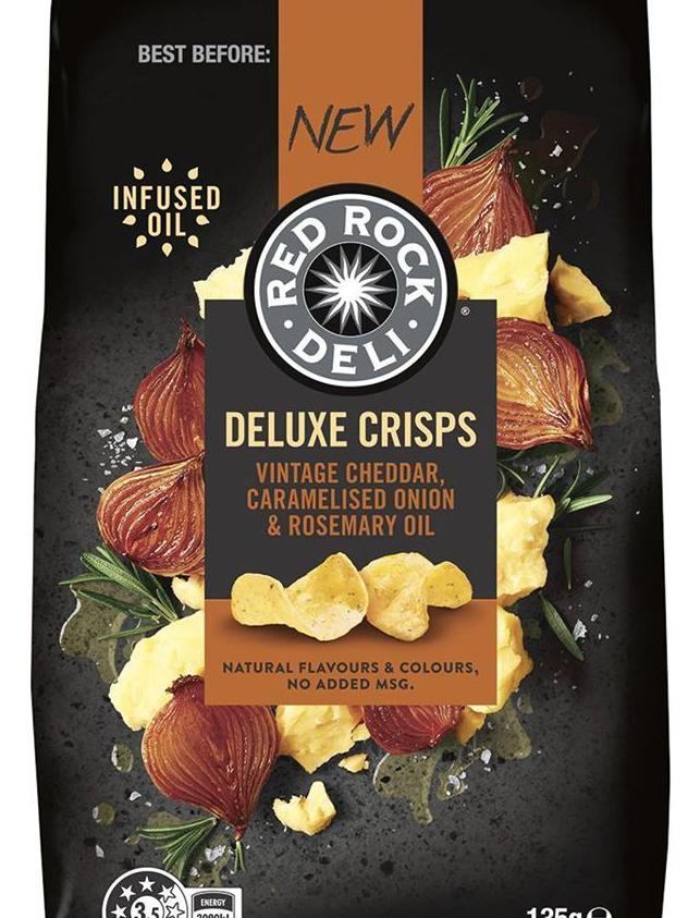 Red Rock Deli's deluxe crisps.