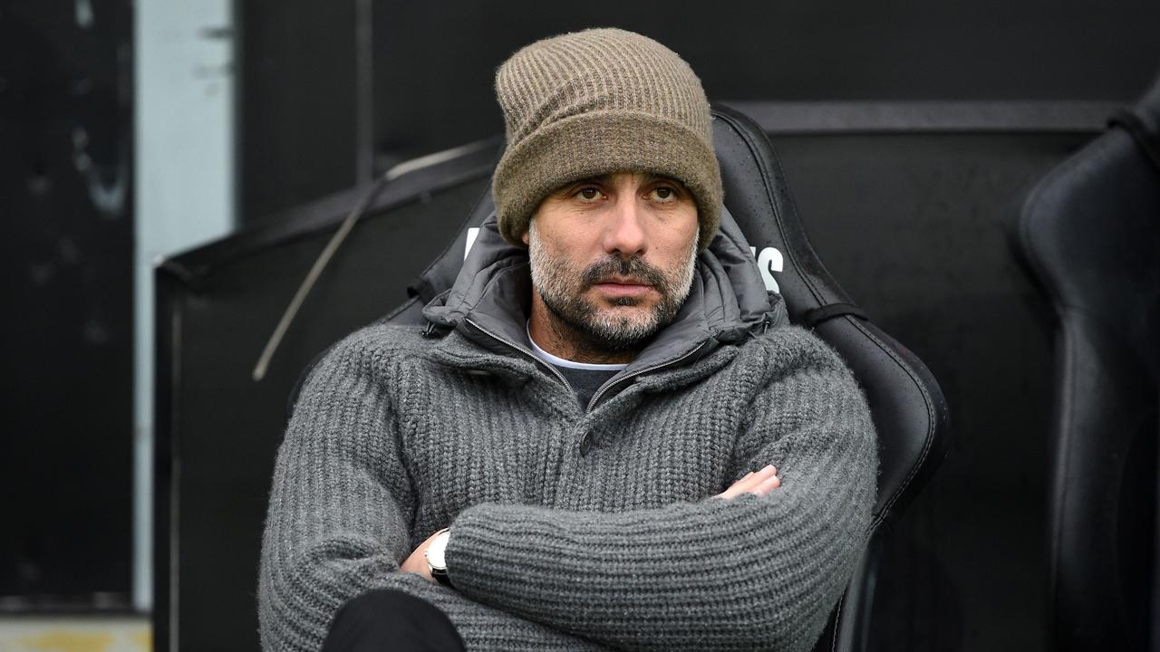 Manchester City's Spanish manager Pep Guardiola