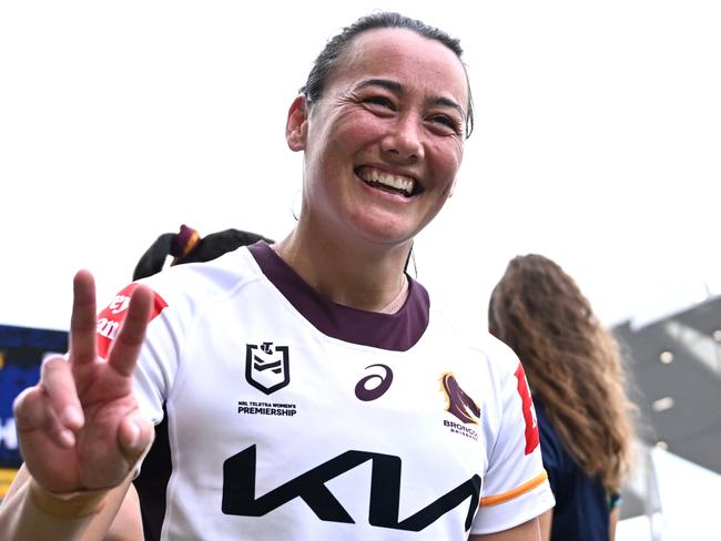 Every try celebration in Try July is helping former Broncos NRLW player Toni Hunt.