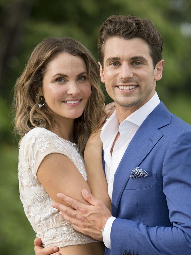 The Bachelor’s Matty Johnson and Laura Byrne.