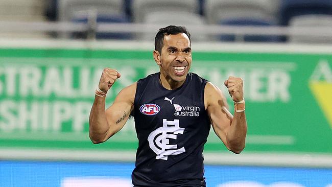 Eddie Betts will play the final game of his decorated career against the Giants. Picture: Michael Klein