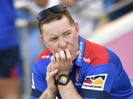 Newcastle Knights coach Adam O'Brien. Picture: NRL Photos