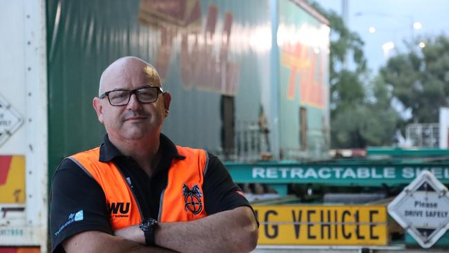 TWU Victoria Tasmania secretary Mike Mcness.